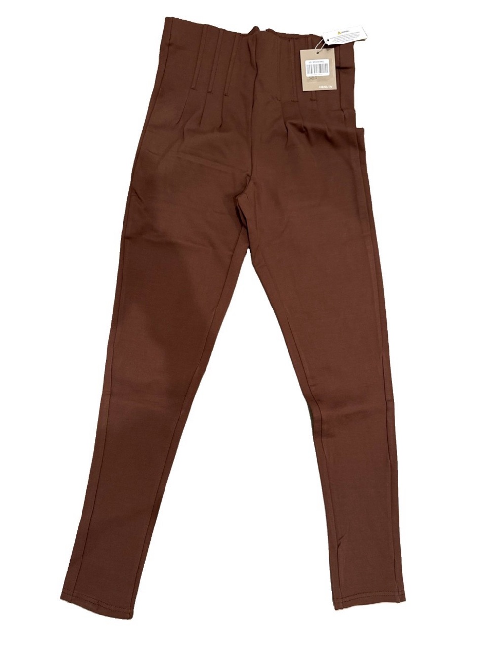 Anwnd Body Shapeing Leggins General Mood  Brown Size Small